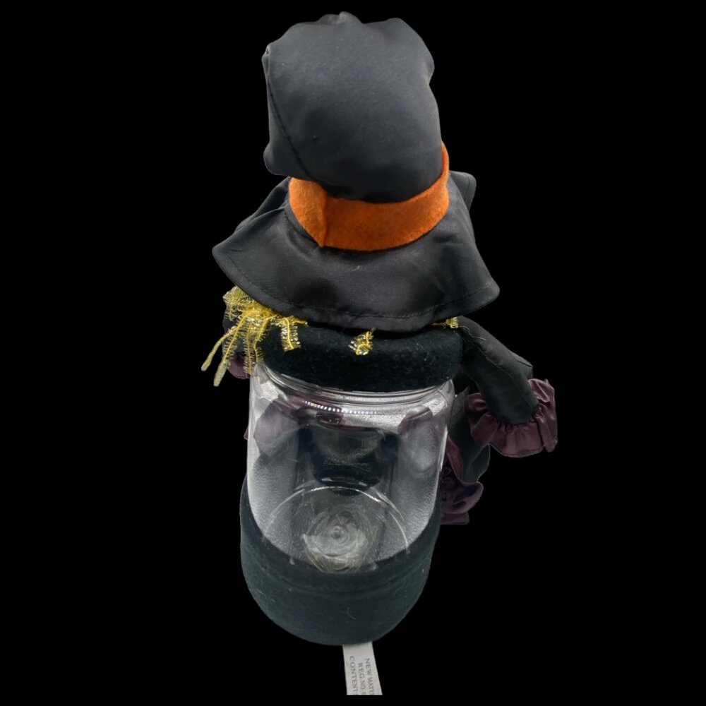 Witch Way to the Candy?” & Count Snackula” Dracula Halloween Candy Jars - Picture 4 of 6